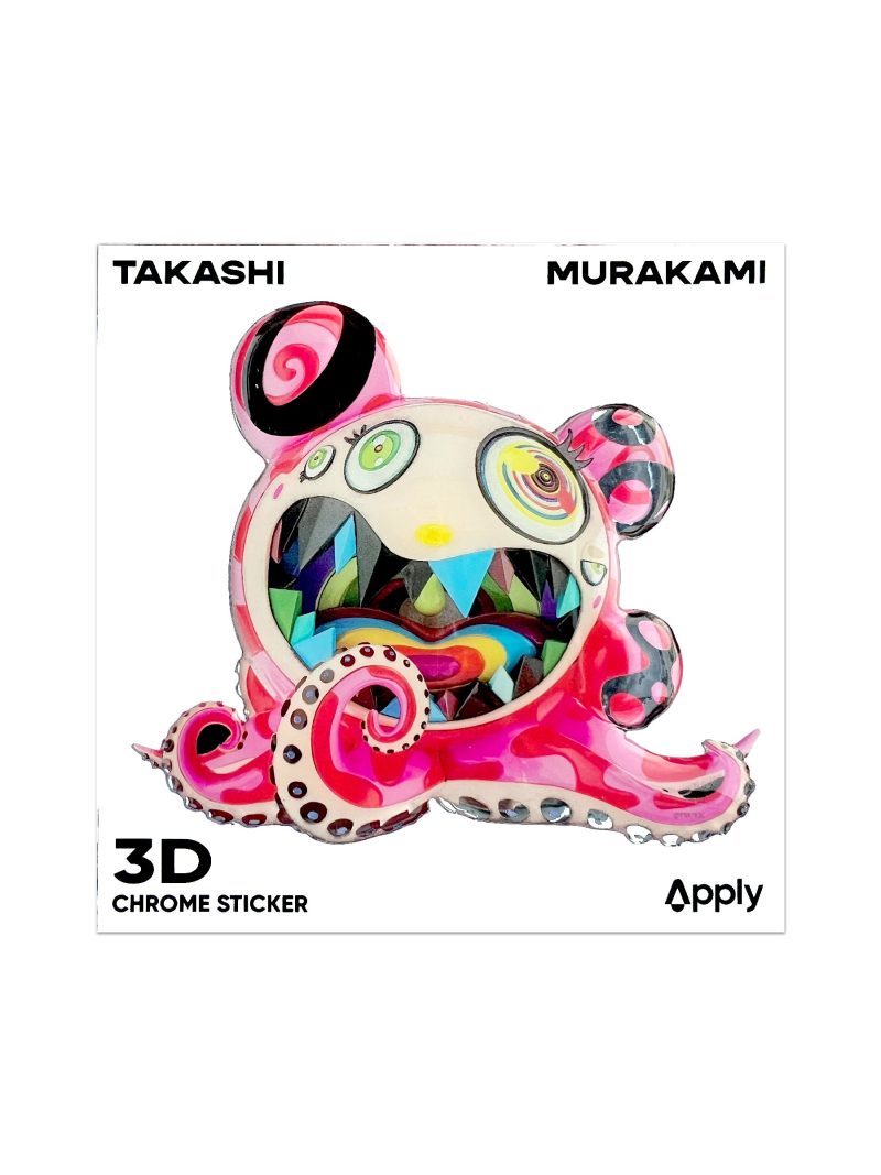 Murakami 3D Single DOBtopus Sticker