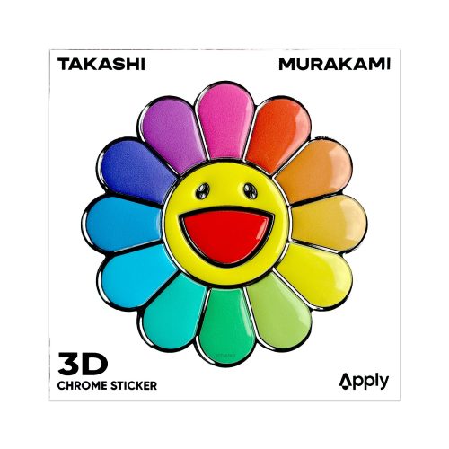 Murakami 3D Single RainbowFlower Sticker